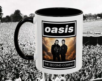 Oasis "The Second Coming" Coffee Mug - Limited Edition Band Merch