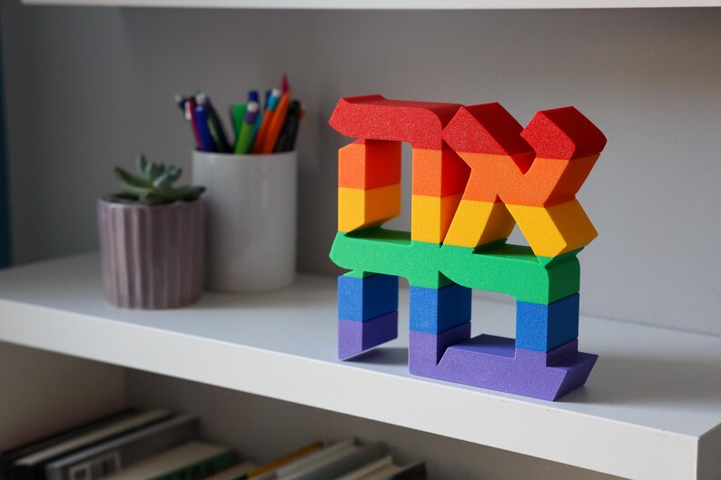 Ahava sitting on shelf