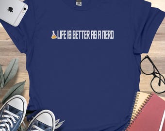 Funny Nerd T-Shirt: Geek Pride, Humorous Tee