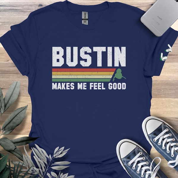 Vintage Ghostbusting Tee: Retro 80s Movie T-Shirt