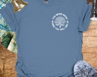 T-shirt arbre bouteille d'horreur : t-shirt film effrayant