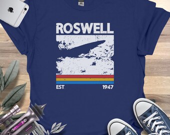 Roswell UFO Crash T-Shirt, Sci-Fi Graphic Tee