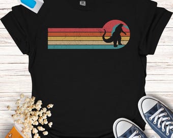 Camiseta retro del Rey de los Monstruos: Camiseta de la película Dinosaur