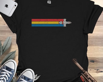 Retro Serenity Starship T-Shirt: Sci-Fi TV Show Tee