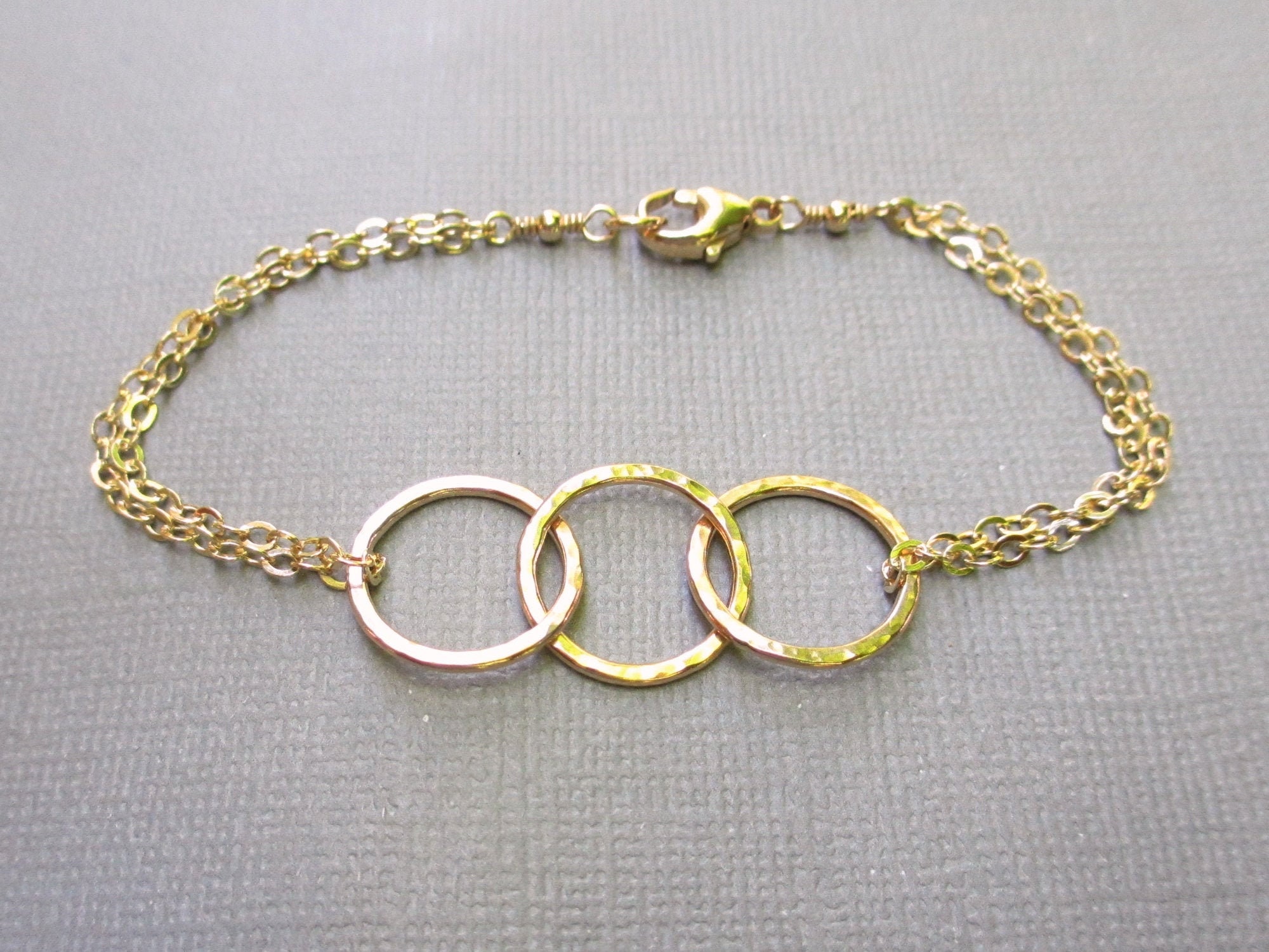 Large Oval Cable Chain Bracelet 7 inch in 14K Yellow Gold - M. Flynn