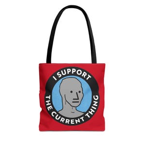 Lustige Support Tragetasche, Lässige Einkaufstasche, Geschenk für Studenten, trendige Tragetasche für den täglichen Gebrauch, lustiger Spruch, Modeaccessoires, Strandtasche