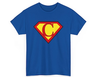 Super Logo- CUSTOM Letter - Tee