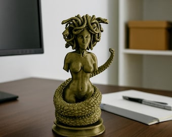 MEDUSA / Scultura greca antica / Decorazione