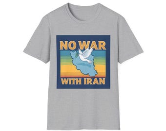 NO WAR w. IRAN Unisex T-Shirt
