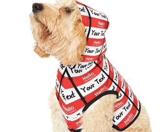 Customizable Pet Hoodie - Personalize Your Pets Style