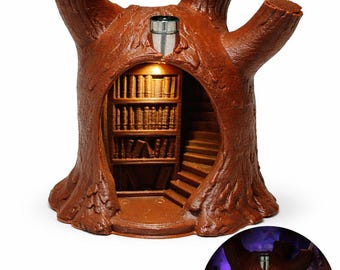 Library Treehouse with Lightbulb.