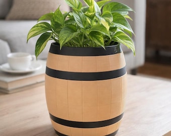 BARREL Planter – Plant Add-ons - 3D Printed