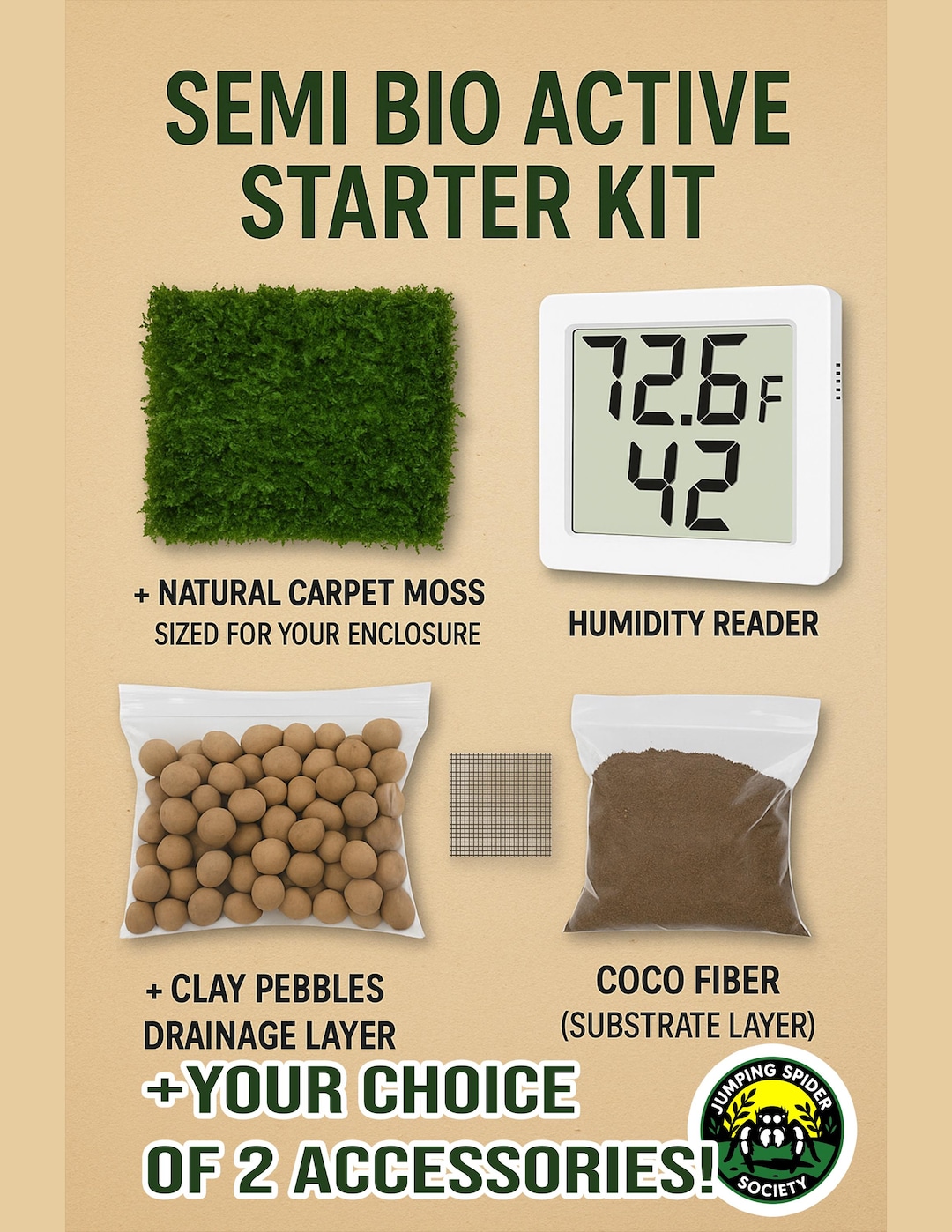 SEMI BIO-ACTIVE Kit + 2 Accessories | Starter Kit - Etsy