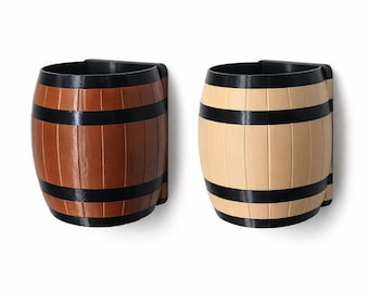 Magnetic Barrel Planter | sized for JUMPING SPIDERS