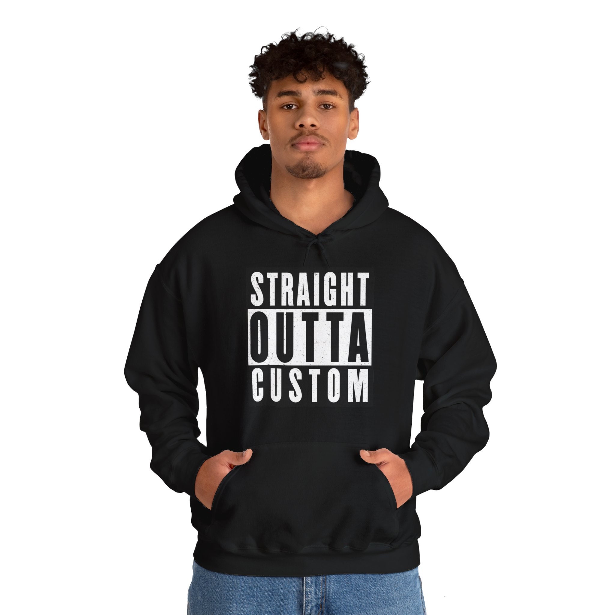 ウエア STRAIGHT OUTTA ICE BATH HOODIE S all-over-print-unisex-hoodie-