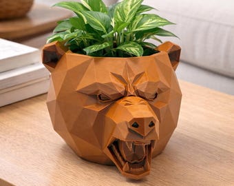 Björnplanter – 3D-utskriven