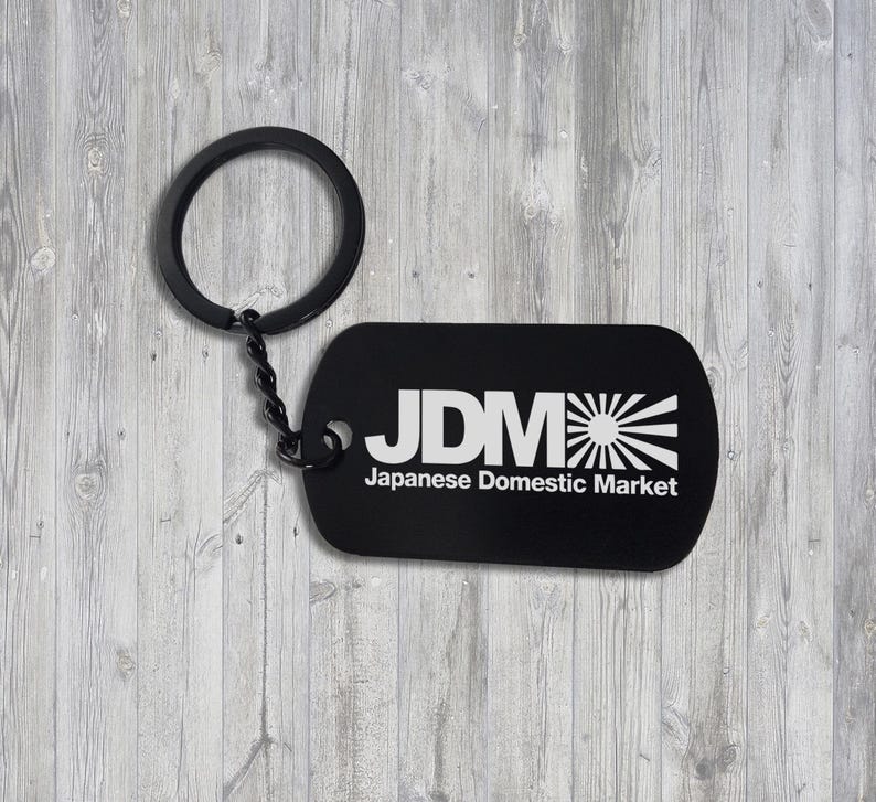JDM Flag Steel Keychain, Car Culture Keyring, Personalized Gift - Etsy