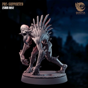 Nausea – Horror Monster Miniature | 32mm Resin Miniature for DnD, Pathfinder, TTRPG | Goetia Miniatures