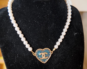 Retro Chanel pearl necklace