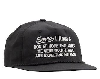 Lo siento, tengo un perro en casa - Nylon negro