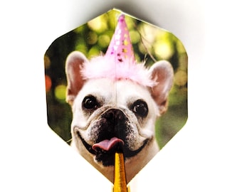 Dart Flights Personalized 1 Set (3 flights) 2 Sides