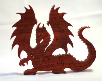 Lythe, wooden dragon puzzle