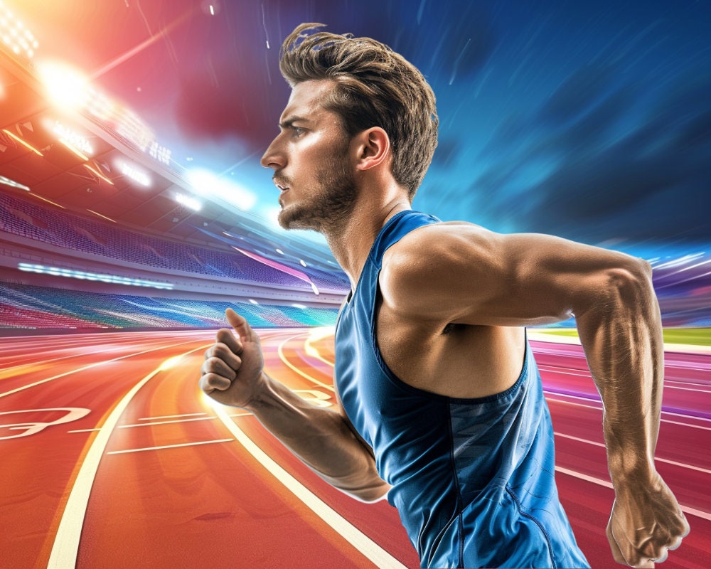 Athletic Track Backdrops: Running Photography Backgrounds (87 JPG ...