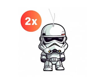 2x Stormtrooper Air Freshener Car Fragrance Tuning Star Wars Air Freshener 4th May Darth Vader Car Air Scent