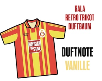 2x Galatasaray Istanbul jersey air freshener 2000 UEFA Mayizlar Bizim Araba car air freshener Car Turkey Türkiye