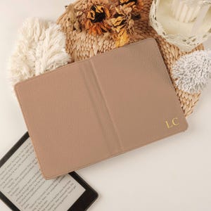 Custodia Kindle in morbida pelle vegana con grana di litchi, custodia Kindle personalizzata, custodia Kindle 11th Paperwhite 6.8, custodia Paperwhite 12th regalo di Natale