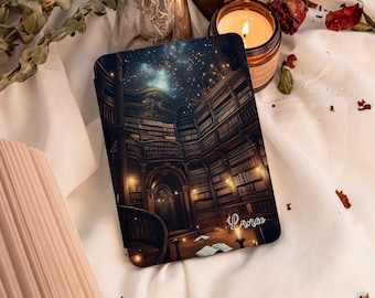 Star Library cover all new Kindle case, Kindle Case 2024, Paperwhite 11th gen, Kobo Libra Case, Kindle Colorsoft Case, Clear back
