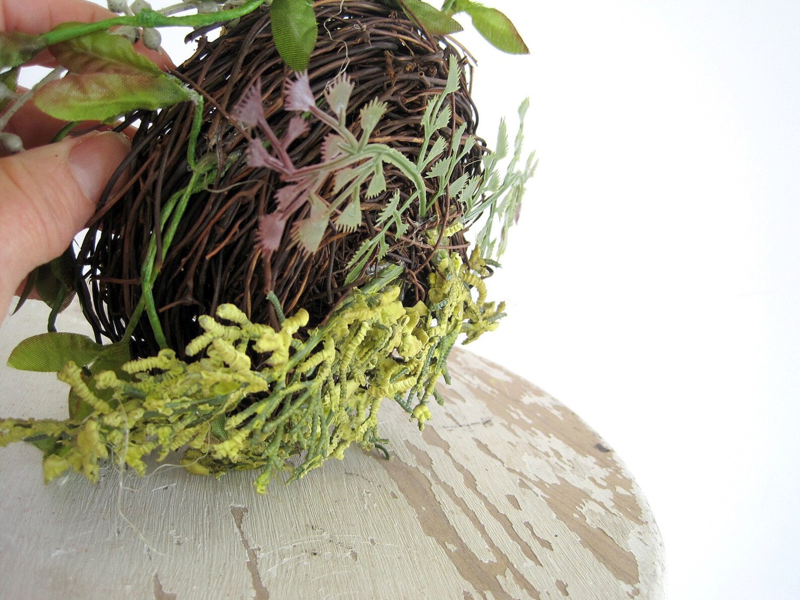 CUSTOM FOR ANGIE Decorative Bird Nest Wedding Nest with Eggs / Etsy