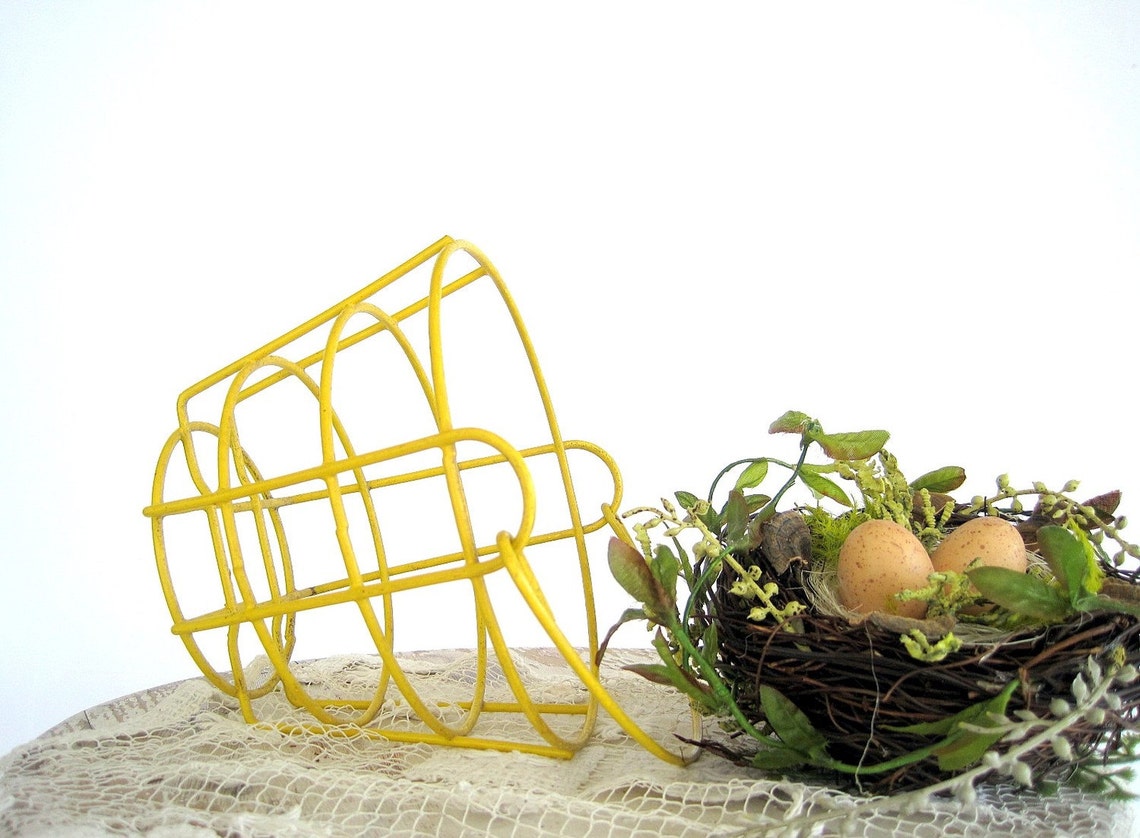 CUSTOM FOR ANGIE Decorative Bird Nest Wedding Nest with Eggs / Etsy