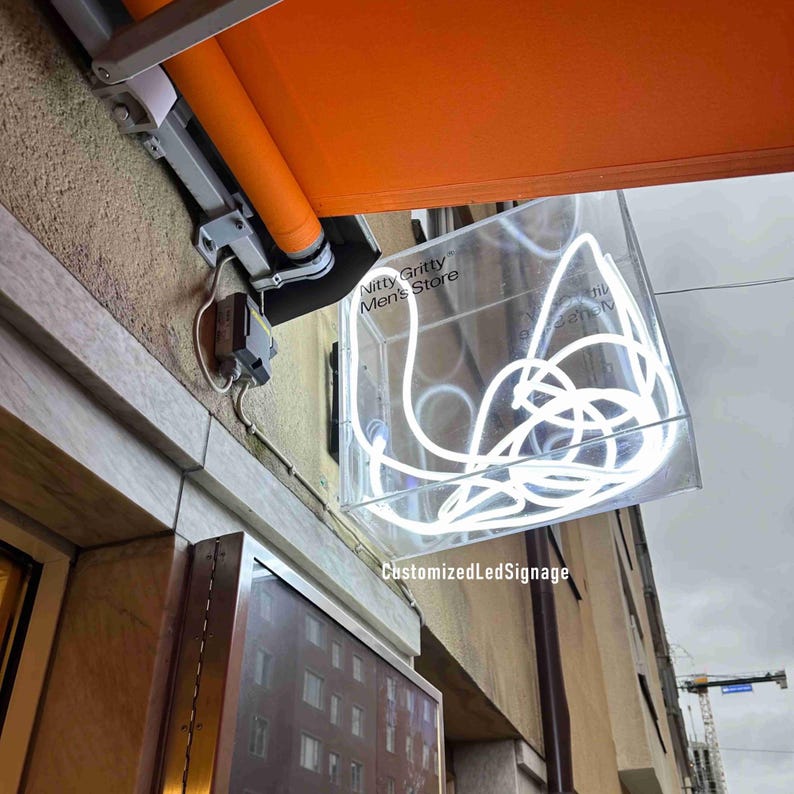 Hanging LED Light Box Sign for Indoor/outdoor - Cafe Wall Mounted Menu ...