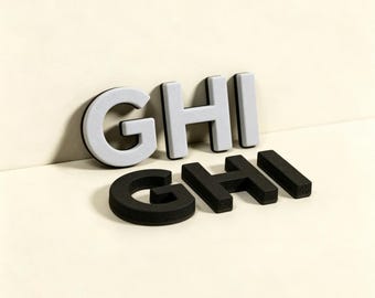 Premium Foam Magnetic Letters Numbers Symbols, Interchangeable Characters for Menu Boards