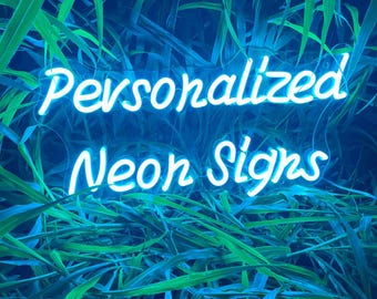 Custom Neon Sign - Personalized LED Neon Light - Handmade to Order - Unique Home/Bar Decor - Wedding/Gift Idea - Wall Art