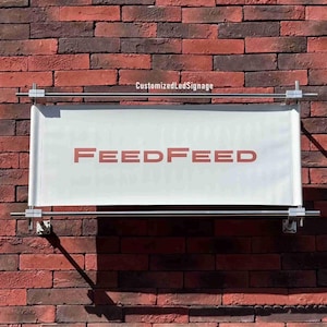 Custom Waterproof Outdoor Business Sign UV Resistant,Washable & Durable Storefront Signage for Retail Shops, Cafes Restaurants