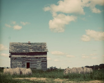 rural decay abandoned house farmland landscape photography  home decor