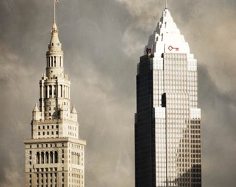 architecture photography cleveland fine art photography city skyline office decor home decor