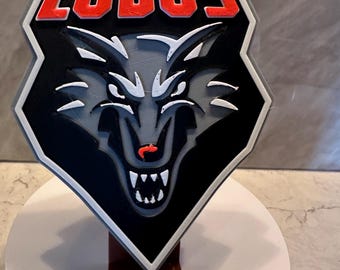 UNM Lobos coaster