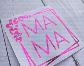 Mom Decal, Mom Life Decal, Mama Decal, Mom Decal For Car, Mama Decal For Tumbler, Mom Sticker, Mama Window Sticker, Mom Life, Gift For Mom