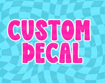 Custom Order Decal, Holographic Car Decals, SUV Decals, Funny Decal Stickers, Vinyl Sticker, Bumper Sticker Decals, Car Cling Decal