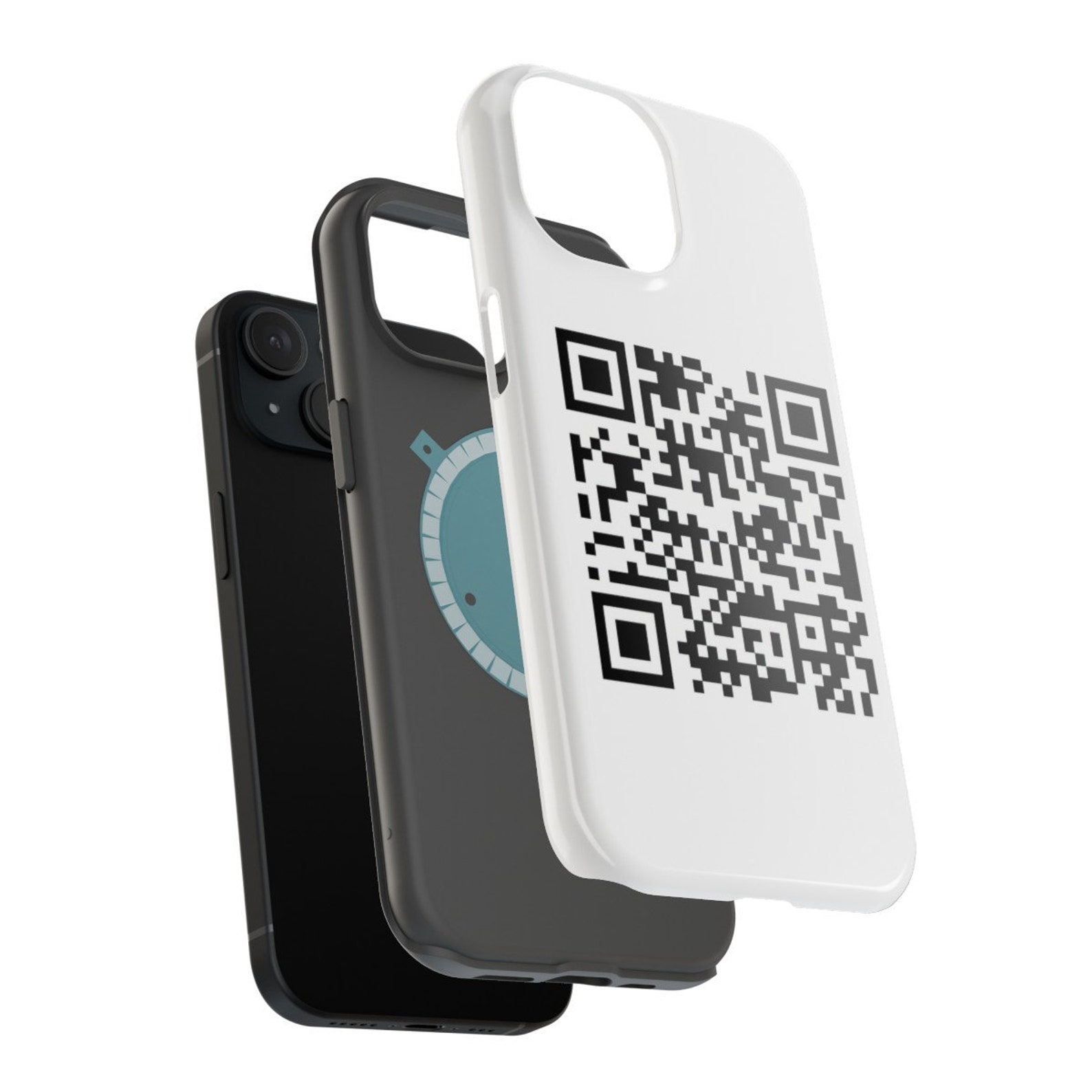 QR Code Phone Case - Etsy