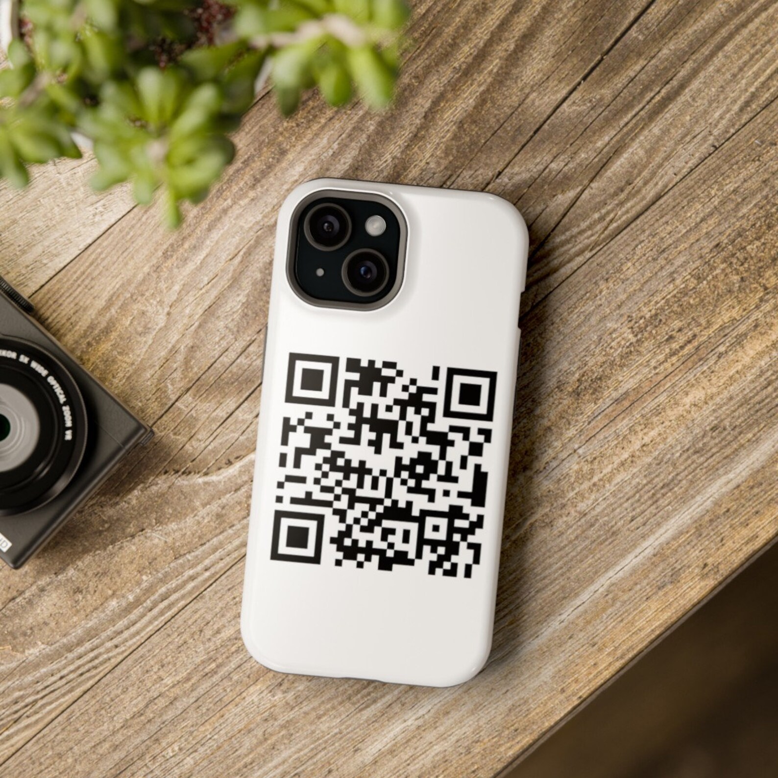 QR Code Phone Case - Etsy