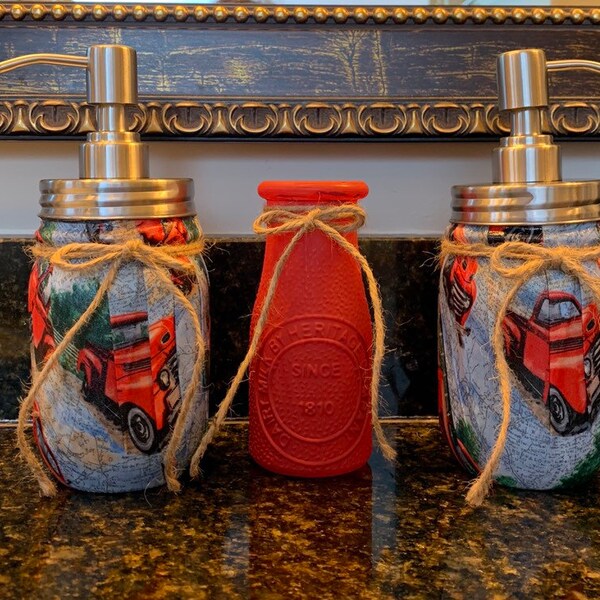 Truck Bathroom Decor Etsy