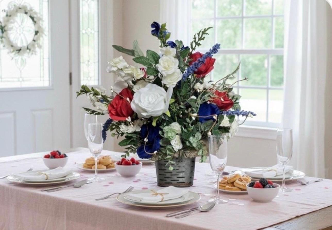 tricolore Blue RED White 花瓶 tricolore Blue RED White 花瓶