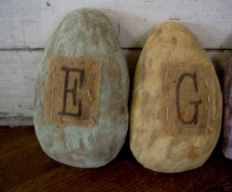 Primitive Easter Spring E-G-G-S eggs. Delicious image 2