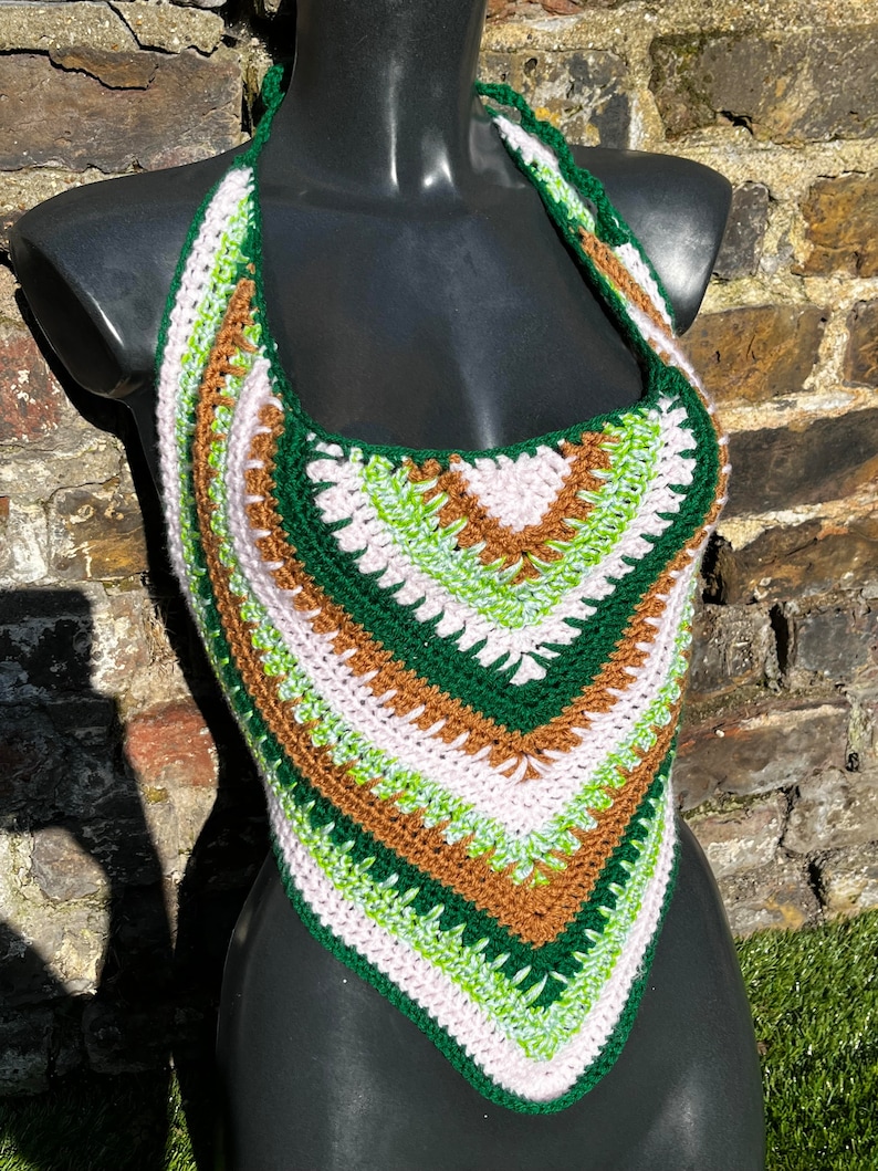 Crochet Tube Top Pattern, Summer Festival Ready, Corset DIY Crochet, Women's Fashion image 10