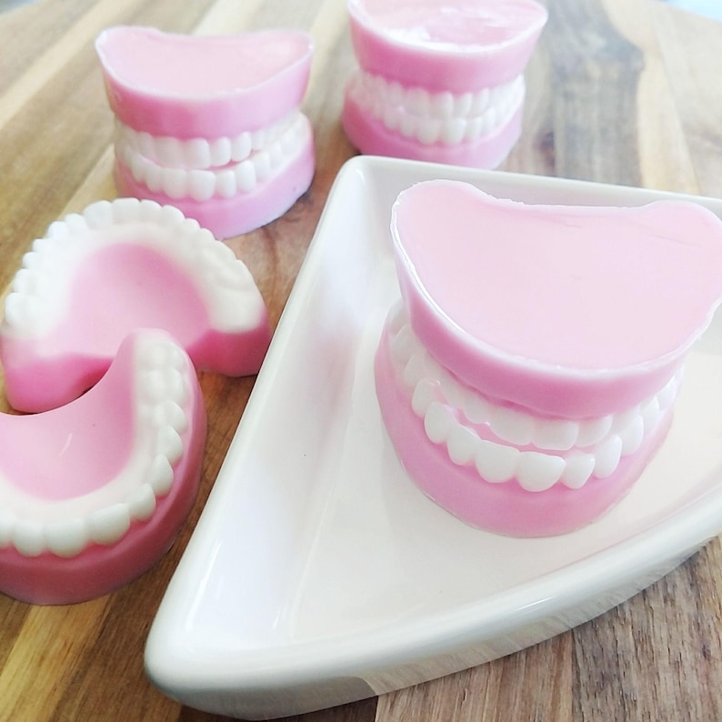 Funny gift Denture False Teeth Soap. Fun unique gifts for him Etsy