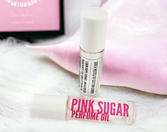 Pink Sugar Perfume Oil, Best Friend Birthday Gifts, Long lasting perfume, Roll On Perfume, All Natural Perfume, Roll-On Cologne for Women